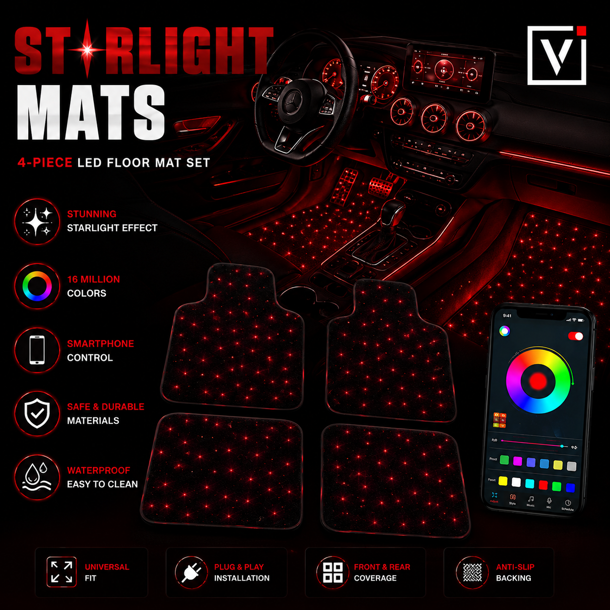 Velora Starlight Mats™
